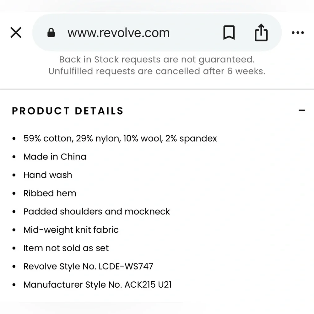 L'Academie Maja sleeveless sweater Knit Crop Top - Picture 10 of 13